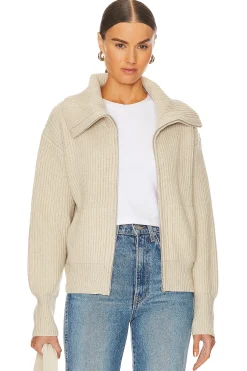 Women White + Warren Jackets & Coats>Zip Up Jacket